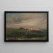 Stonehenge bei Sonnenuntergang - John Constable — gerahmtes Bild an der Wand