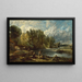 Moulin de Stratford - John Constable — gerahmtes Bild an der Wand