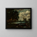 Studie für Das Pferd, das springt - John Constable — gerahmtes Bild an der Wand