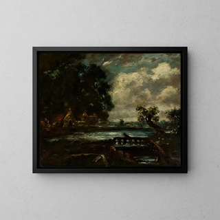 John Constable - Study for The Leaping Horse.webp