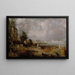 L'ouverture du pont de Waterloo - John Constable — gerahmtes Bild an der Wand