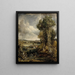 Die Täler von Dedham - John Constable — gerahmtes Bild an der Wand