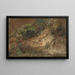 Unterholz - John Constable — gerahmtes Bild an der Wand