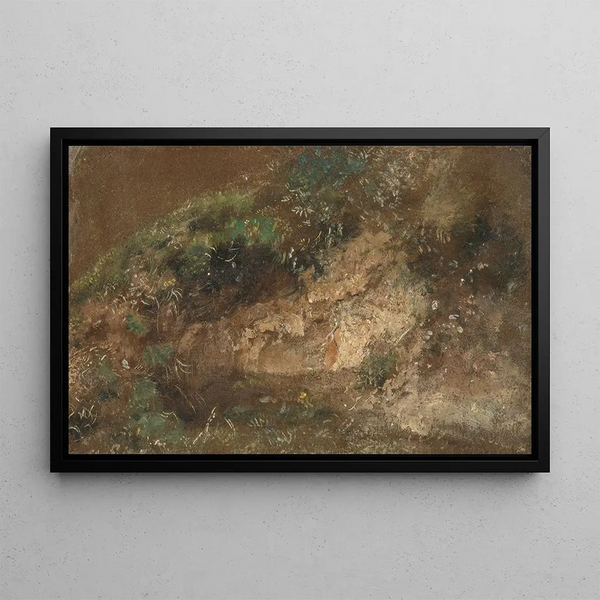 Unterholz - John Constable — gerahmtes Bild an der Wand