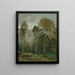 Ansicht eines Gehölzes - John Constable — gerahmtes Bild an der Wand