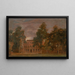 West Lodge East Bergholt - John Constable — gerahmtes Bild an der Wand