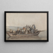 Ein Bootsladung - John Crome — gerahmtes Bild an der Wand