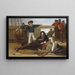 Approchant de la maison - John Dalbiac Luard — gerahmtes Bild an der Wand