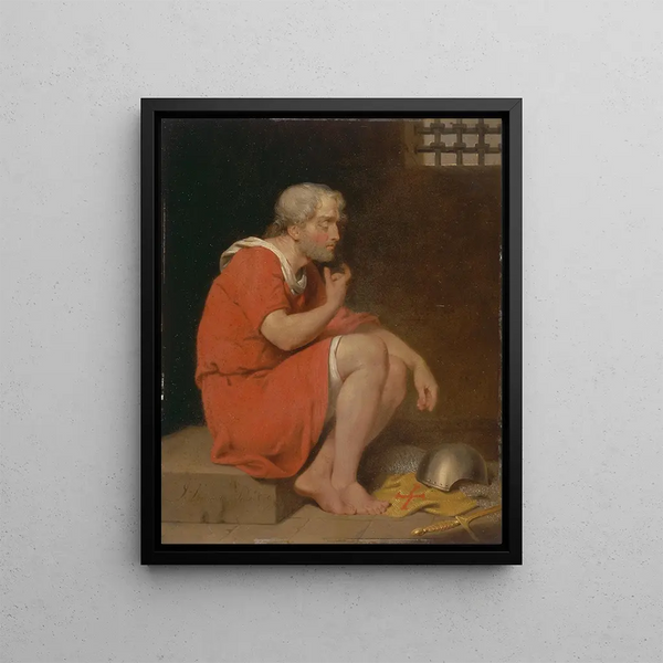 John Downman - Robert Duke of Normandy in Prison.webp