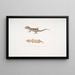 Beau Cyrtodactylus Cyrtodactylus pulchellus - John Edward Gray — gerahmtes Bild an der Wand