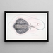 Trygon russellii, die Russell-Raie - John Edward Gray — gerahmtes Bild an der Wand