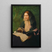 Julia Ward Howe - John Elliott — gerahmtes Bild an der Wand