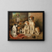 Ein wohlverdiente Ruhepause - John Emms — gerahmtes Bild an der Wand