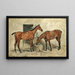 Souvenir et Peepo - John Emms — gerahmtes Bild an der Wand