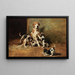 Spiele der Kinder - John Emms — gerahmtes Bild an der Wand