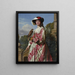 Der Merlin - John Faed — gerahmtes Bild an der Wand