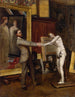 Son Lieblingsmodell - John Ferguson Weir — Ansicht des Kunstwerks
