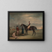 Euxton mit John White in Heaton Park - John Ferneley — gerahmtes Bild an der Wand