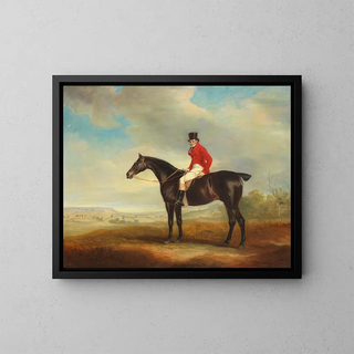 John Ferneley - Sir Harry Goodricke Master Of The Quorn On His Hunter Dr Russell.webp