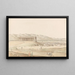 Tempel des Theseus in Athen - John Foster — gerahmtes Bild an der Wand