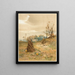 Oktober - John Francis Murphy — gerahmtes Bild an der Wand