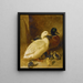 Enten und Entenküken - John Frederick Herring l'Ancien — gerahmtes Bild an der Wand