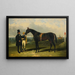 Der fliegende Holländer - John Frederick Herring l'Ancien — gerahmtes Bild an der Wand