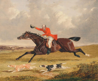 John Frederick Herring Snr - Foxhunting Encouraging Hounds.webp