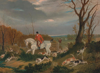 John Frederick Herring Snr - The Suffolk Hunt Going to Cover near Herringswell.webp