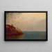 Ein nebliger Himmel - John Frederick Kensett — gerahmtes Bild an der Wand