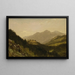 Parc de Bergen Colorado - John Frederick Kensett — gerahmtes Bild an der Wand