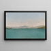 Lac George, étude libre - John Frederick Kensett — gerahmtes Bild an der Wand