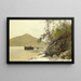 Landung am Sabbath Day Point - John Frederick Kensett — gerahmtes Bild an der Wand