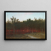 Kreidezeit in den Zedern in Darien, Connecticut - John Frederick Kensett — gerahmtes Bild an der Wand