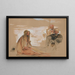 Studie von drei Arabern - John Frederick Lewis — gerahmtes Bild an der Wand