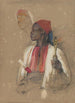 Studie für den Pfeifenhalter - John Frederick Lewis — Ansicht des Kunstwerks