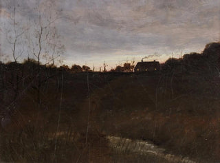 Nachtszene - John Frederick Peto — Ansicht des Kunstwerks