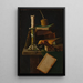 Die Tabelle der Gelehrten - John Frederick Peto — gerahmtes Bild an der Wand