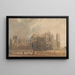 Ansicht Nordost der Westminster-Abtei - John Gendall — gerahmtes Bild an der Wand