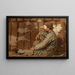 Ein Tanktop - John George Brown — gerahmtes Bild an der Wand