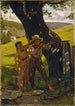 Ein sicherer Schuss - John George Brown — Ansicht des Kunstwerks