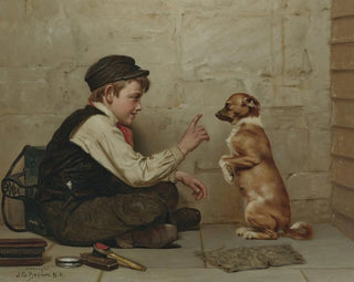 John George Brown - Keep Still.webp