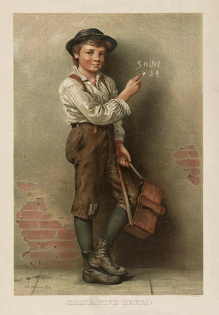 John George Brown - Shine five cents.webp
