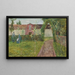 Der Garten des Klosters - John George Sowerby — gerahmtes Bild an der Wand