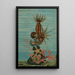 Holothurien und Seestern - John George Wood — gerahmtes Bild an der Wand