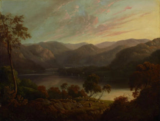 Ansicht der Landschaft im Cumberland - John Glover — Ansicht des Kunstwerks