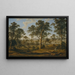 Launceston et la rivière Tamar - John Glover — gerahmtes Bild an der Wand