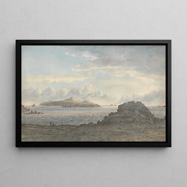 St Davids Head, Pembrokeshire - John Glover — gerahmtes Bild an der Wand