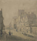 Straßenszene - John Glover — Ansicht des Kunstwerks