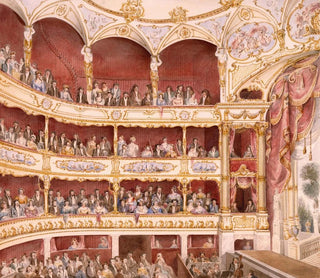 Innenansicht des Theaters St James in London - John Gregory Crace — Ansicht des Kunstwerks